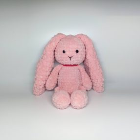 Horgolt kézműves nagyfülü nyuszika