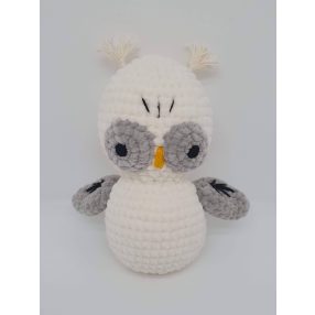Pihepuha horgolt  plüss bagoly